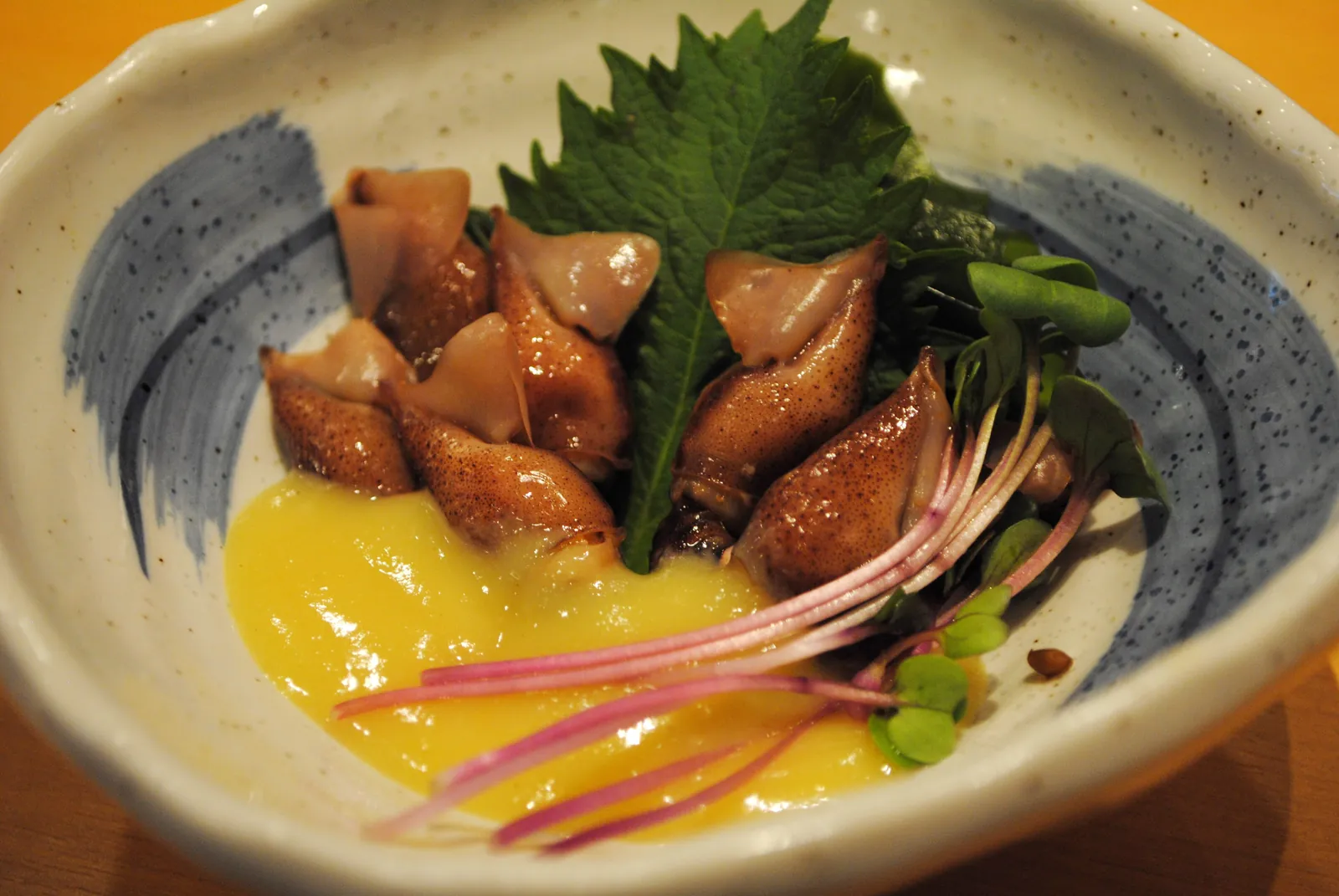 Firefly squid dressed with vinegared miso, a spring standard on the Toyama table. Photo: Lombroso (CC BY-SA 3.0)